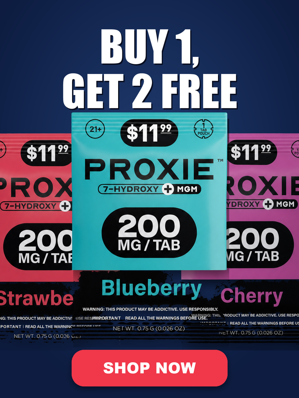 PROXIE 200mg Single - Buy 1 Get 2 Free
