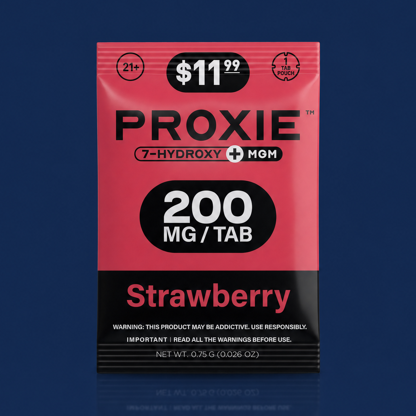 Proxie 7-OH + MGM 200 mg Single Tablet - Strawberry
