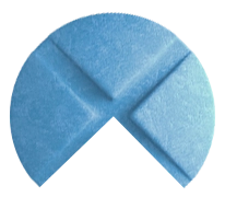 ¾ tablet